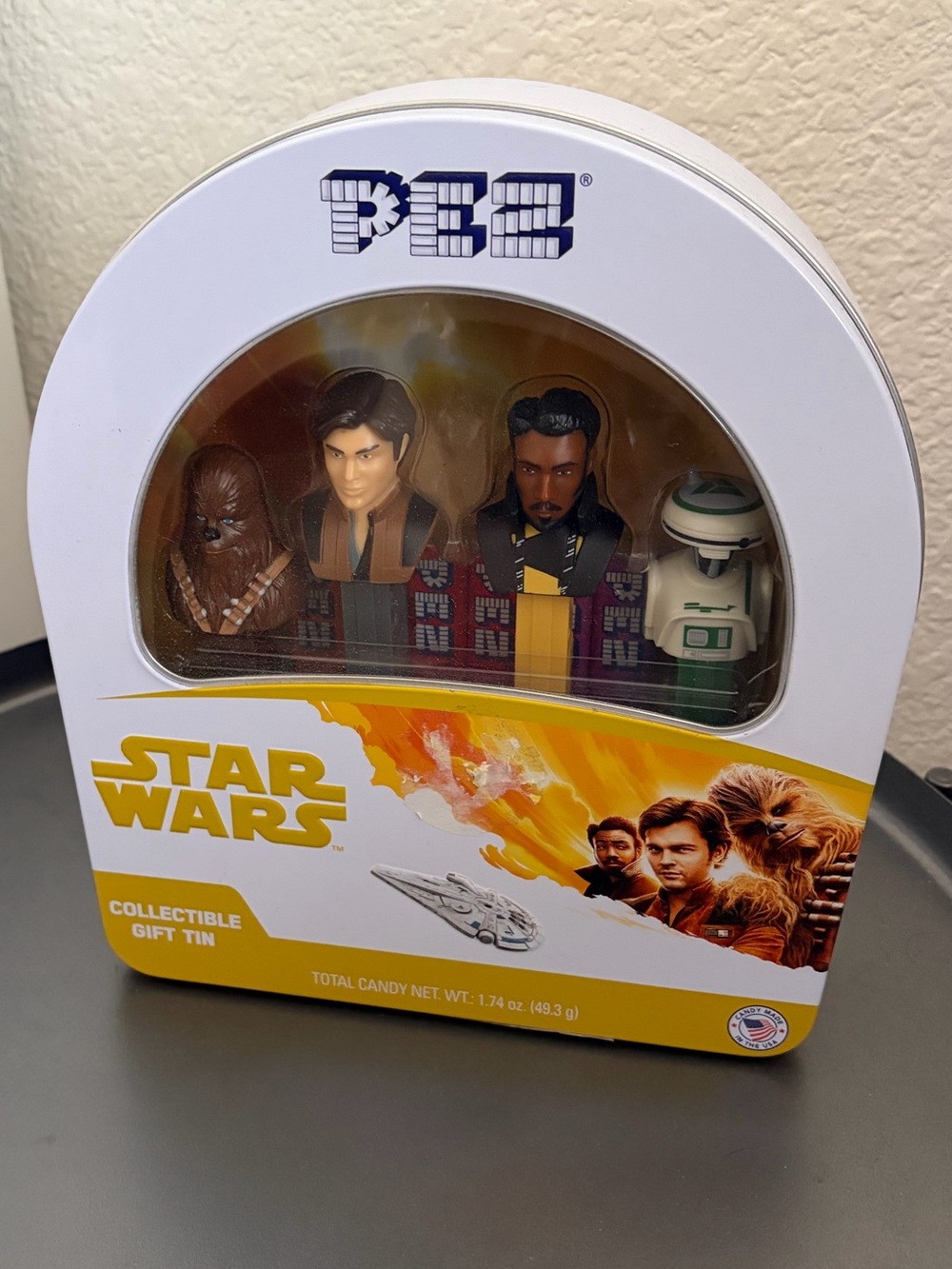 Star Wars Pez Collectible Gift Set in Tin
